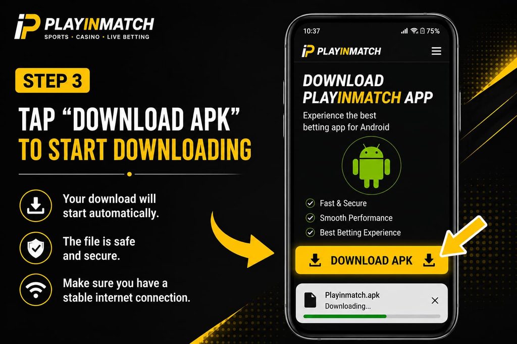 Playinmatch app
