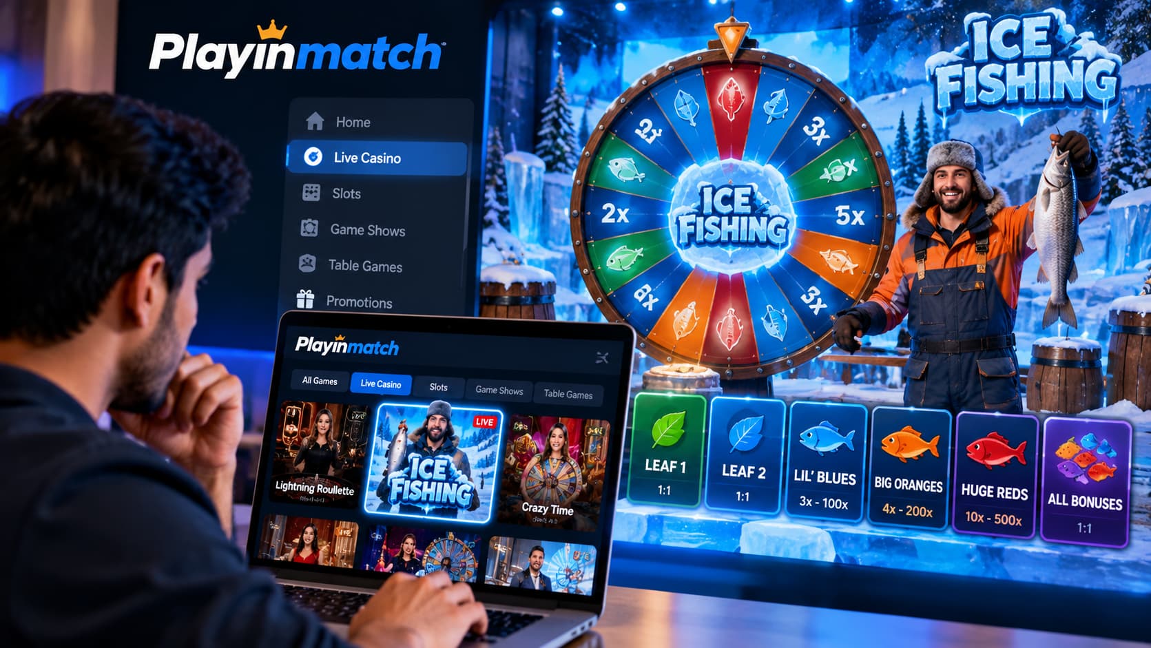 Ice Fishing Live Casino Adventure